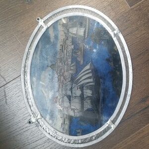 Glassmasters hanging stained glass art. From 1978s Our American Heritage Series.